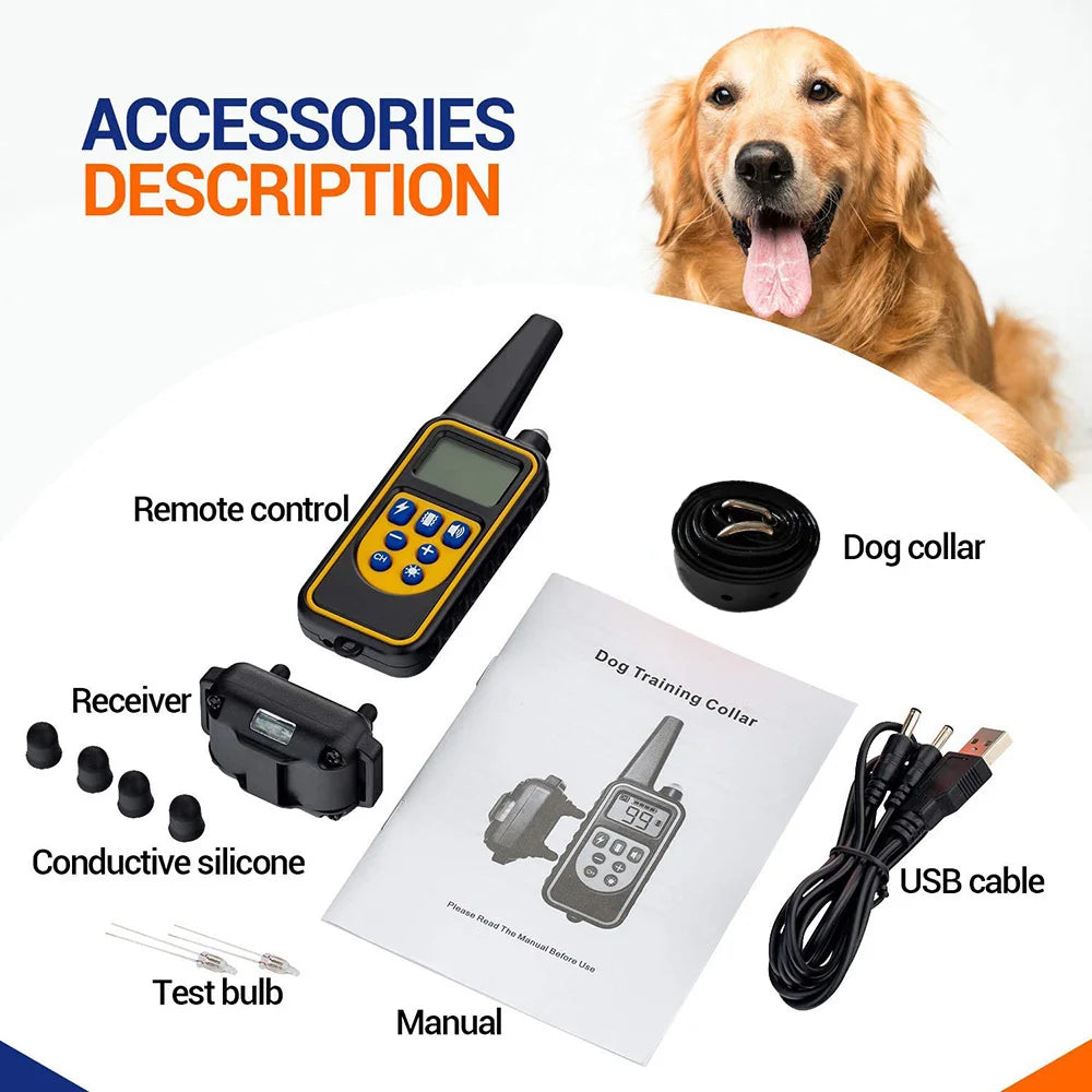 Smart Dog Training Collar with Remote