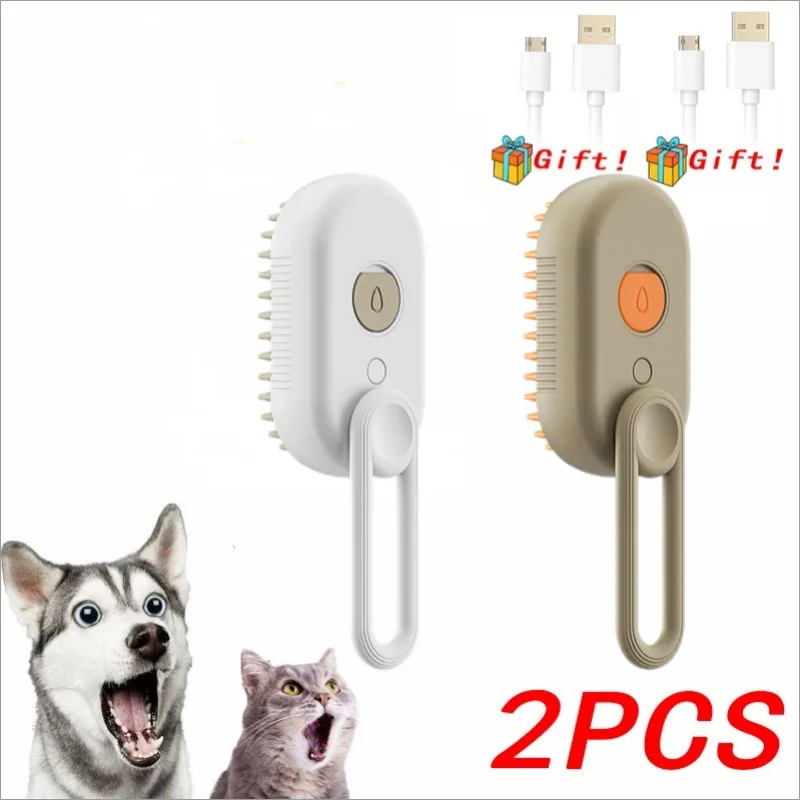 Steam Groom Pro – Anti-Hair Brush for Pets