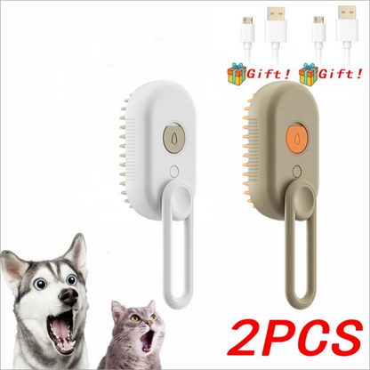 Steam Groom Pro – Anti-Hair Brush for Pets