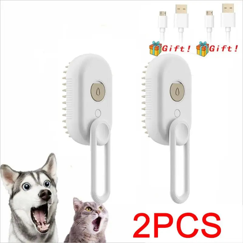 Steam Groom Pro – Anti-Hair Brush for Pets