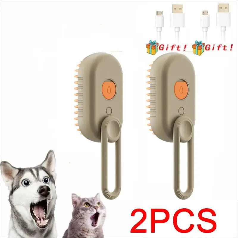 Steam Groom Pro – Anti-Hair Brush for Pets