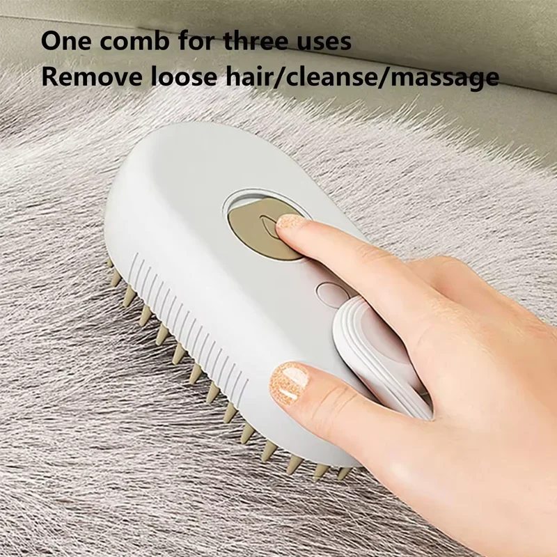 Steam Groom Pro – Anti-Hair Brush for Pets